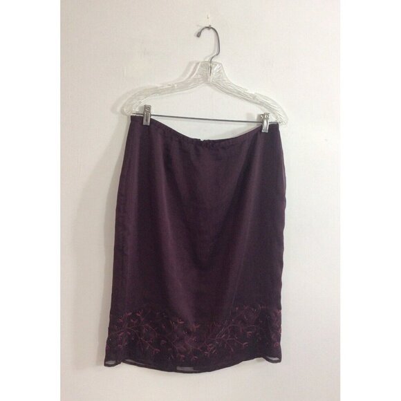 Express Y2K Chiffon Skirt Womens 14 - Picture 1 of 5